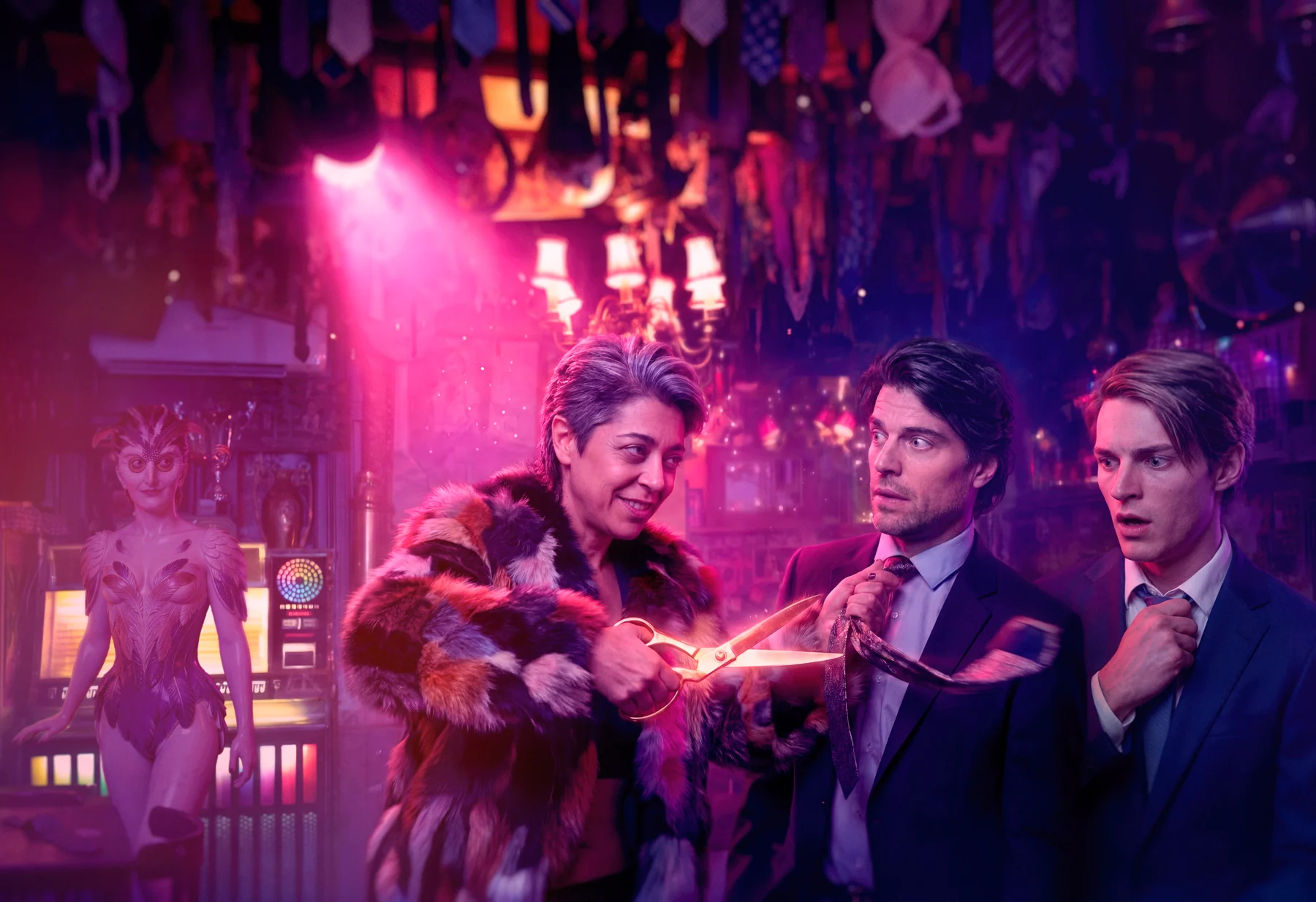 Scissors and ties
