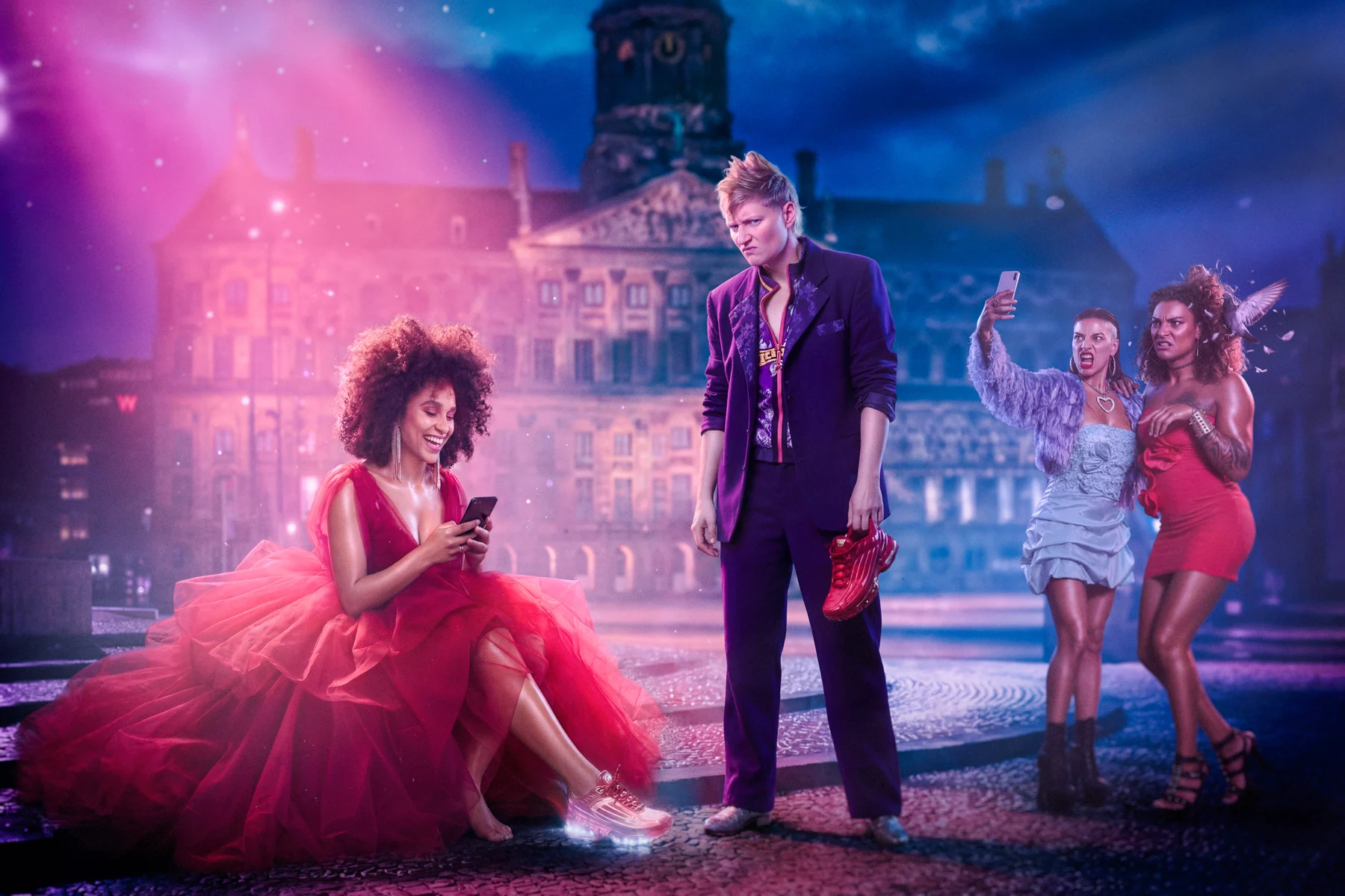 Fairy tale on Dam Square